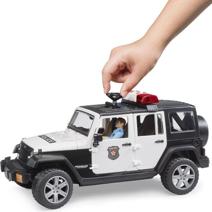 Actual product image Bruder Unlimited Rubicon Police