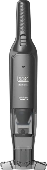 Actual product image Black & Decker 12 V / 2.0 Ah Dustbuster SLIM 24Wh, with integrated wide suction nozzle, charging cable, upholstery