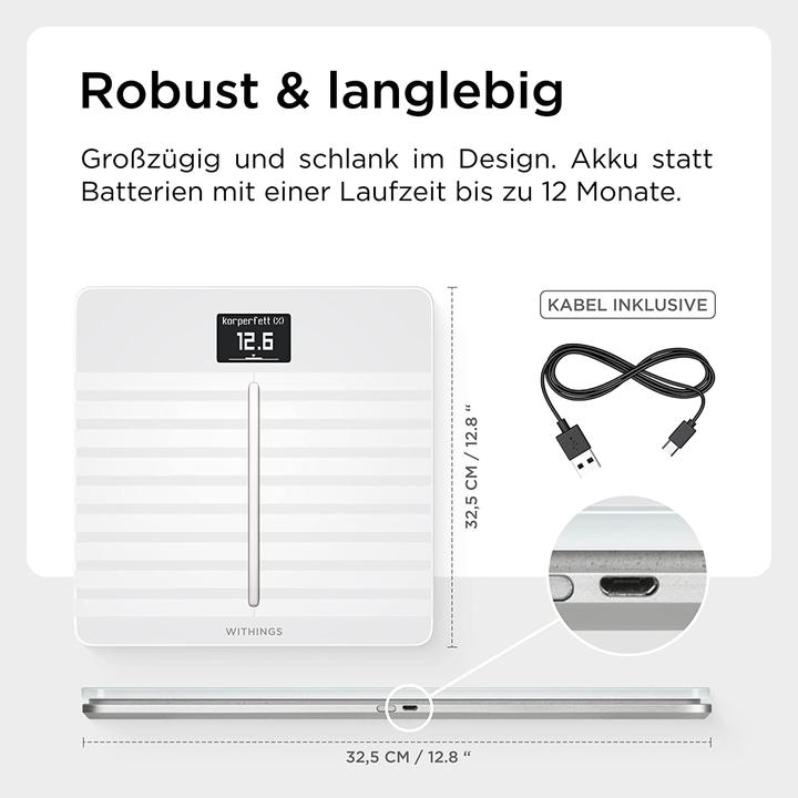 Produktbild Withings Body Cardio Waage (180 kg)