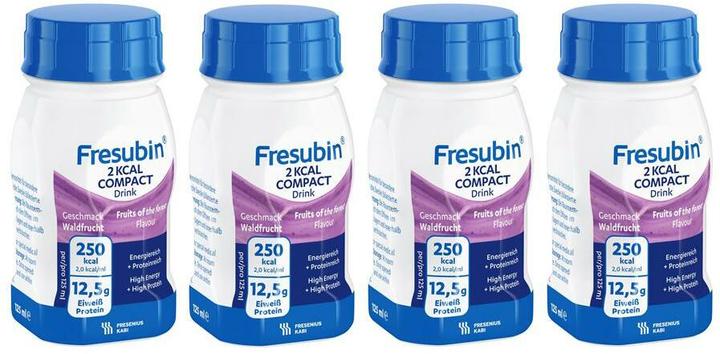 Image du produit Fresubin 2 kcal Drink Compact Fruits des bois (4x125ml) (Fruits des bois, 4 x)