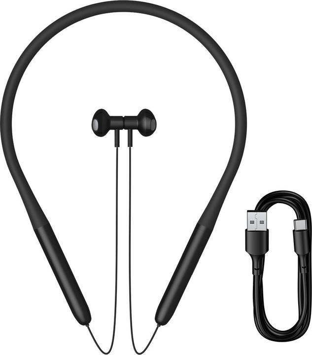Produktbild Baseus Neckband Magnetic Sport Earphones Bowie P1 (black) (keine Geräuschunterdrückung, 25 h, Kabellos)