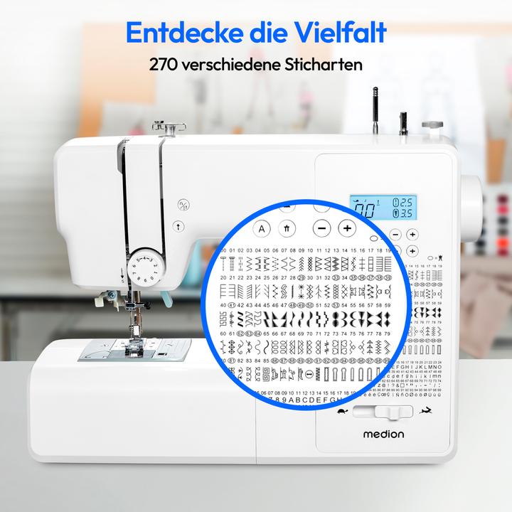 Produktbild Medion Digitale Nähmaschine SD36 (MD11881)