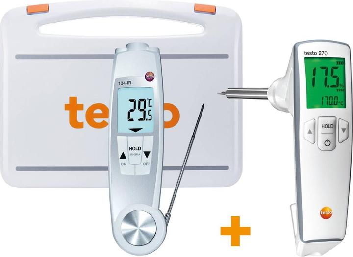 Testo Deep-frying oil temperature set