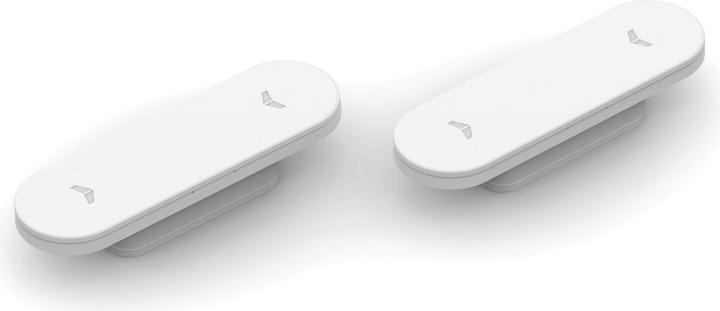 Produktbild Rieffel Türmagnet Magnotica Pro E, 73 x 22 mm, Abdeckkappe oval, Zamak weiss