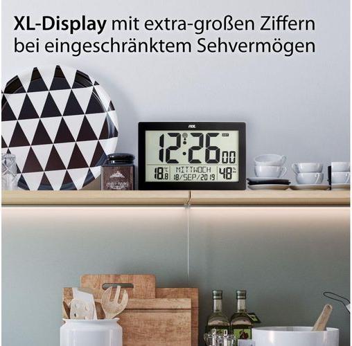 Image du produit ADE Horloge murale radio