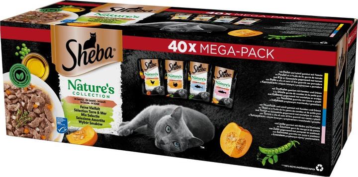 Immagine prodotto Sheba Salsa di varietà fine (Senior, 40 pz., 85 g)