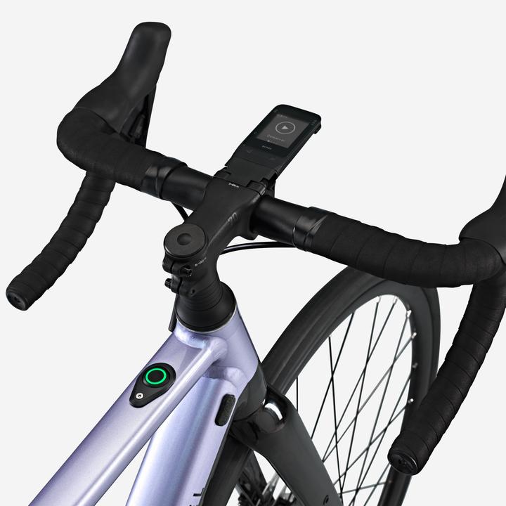 Actual product image Van rysel E-bike road bike E-EDR AF Shimano 105 Di2 2×12S purple