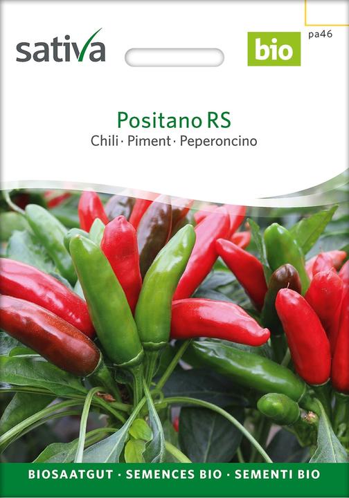 Immagine prodotto Sativa Positano RS – Chilli Bio (Semi di verdura)