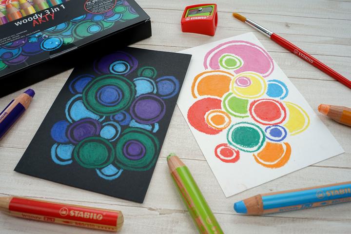 Actual product image STABILO Woody ARTY Case 18 colors + sharpener (Sorted, 18 x)