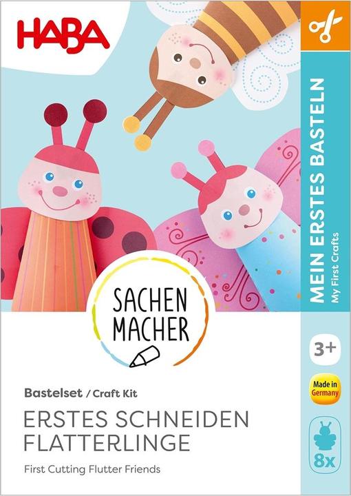 Produktbild Haba Bastelset - Erstes Schneiden Flatterlinge