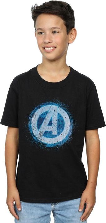 Image du produit - T-shirt AVENGERS GLOWING LOGO - Garçon (152, 158)