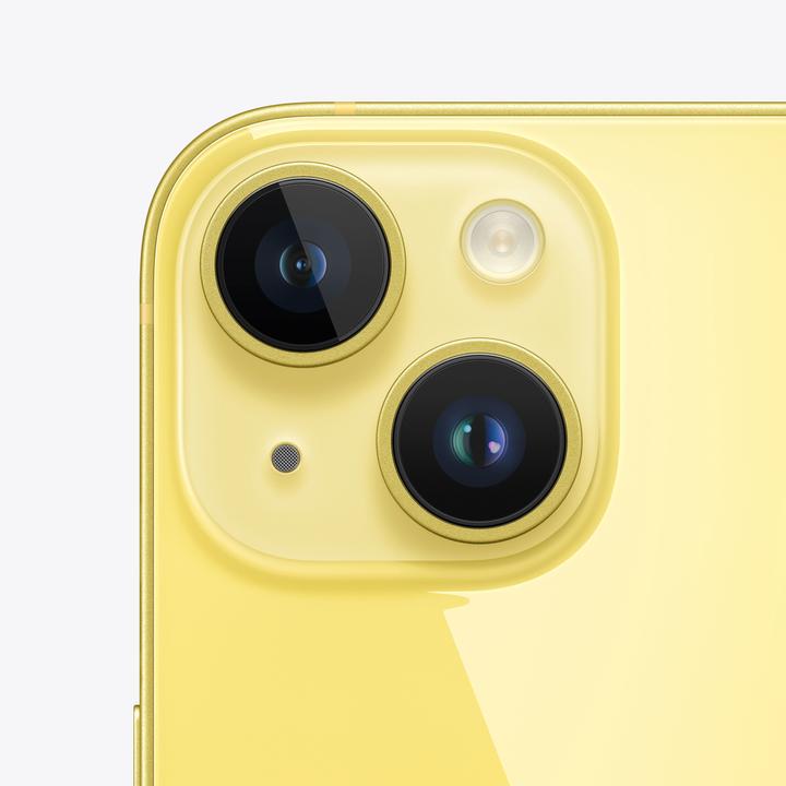 Produktbild Apple iPhone 14 (128 GB, Yellow, 6.10", SIM + eSIM, 12 Mpx, 5G)