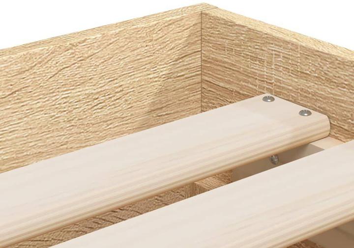 Produktbild VidaXL Bettgestell mit Schubladen (75 x 190 cm)