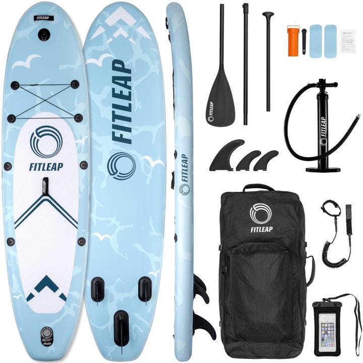 Actual product image Fitleap Premium Stand Up Paddle Board aufblasbar - SUP Board Set (10'5")