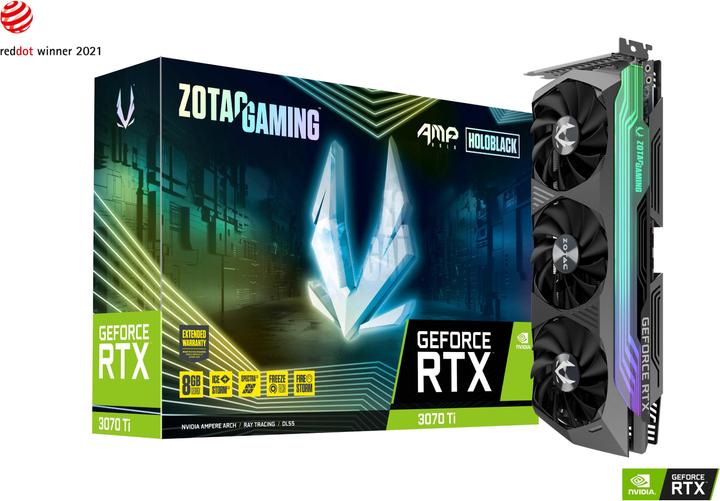 Produktbild Zotac GeForce RTX 3070 Ti AMP Holo (8 GB)