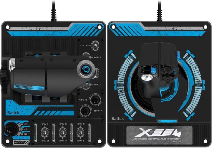 Produktbild Logitech G Saitek Pro Flight X56 Rhino (PC)