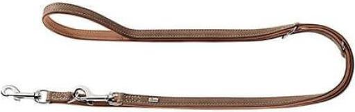 Immagine prodotto Hunter guinzaglio in koleather Porto tobacco/cognac lungo e largo (M, Cane)