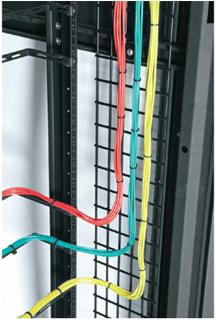 Actual product image Middle Atlantic LACE-WB6-45 Rack Accessories Cable Cover Strip