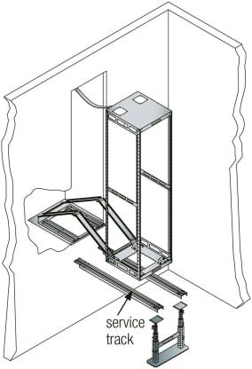 Produktbild Middle Atlantic TRACK50 Rack Zubehör