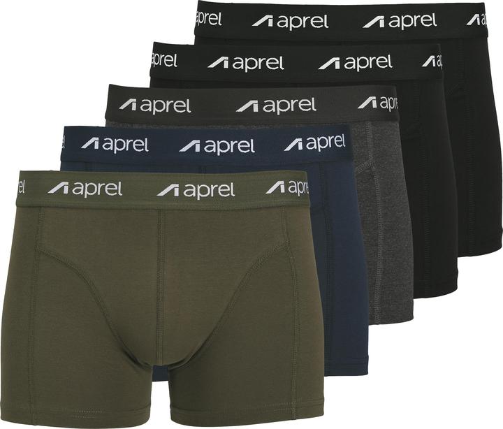 Aprel 5er-pack Boxershorts Boxershorts (M, 5er Pack)