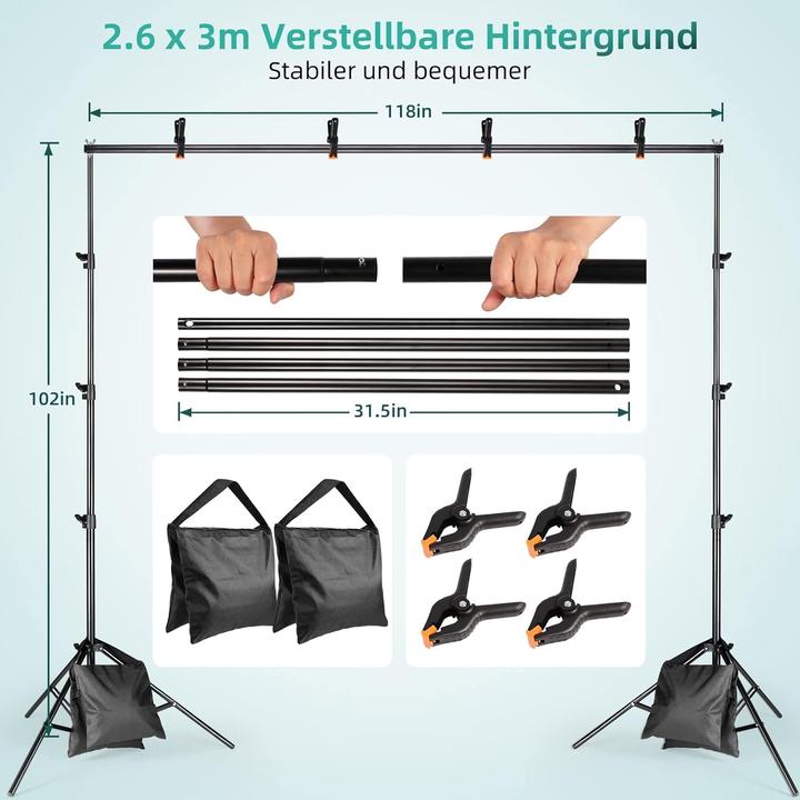 Actual product image FGen Softbox Photo Studio Set