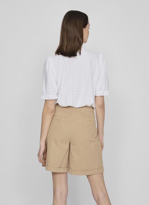 Actual product image Vila Tie neck top with short sleeves (L)