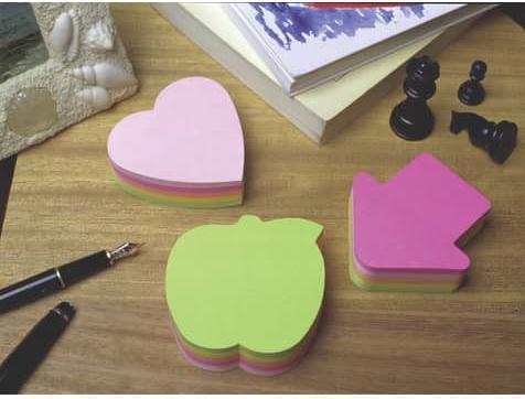 Image du produit Post-it Coeur (7 x 7 x 12,5 cm)