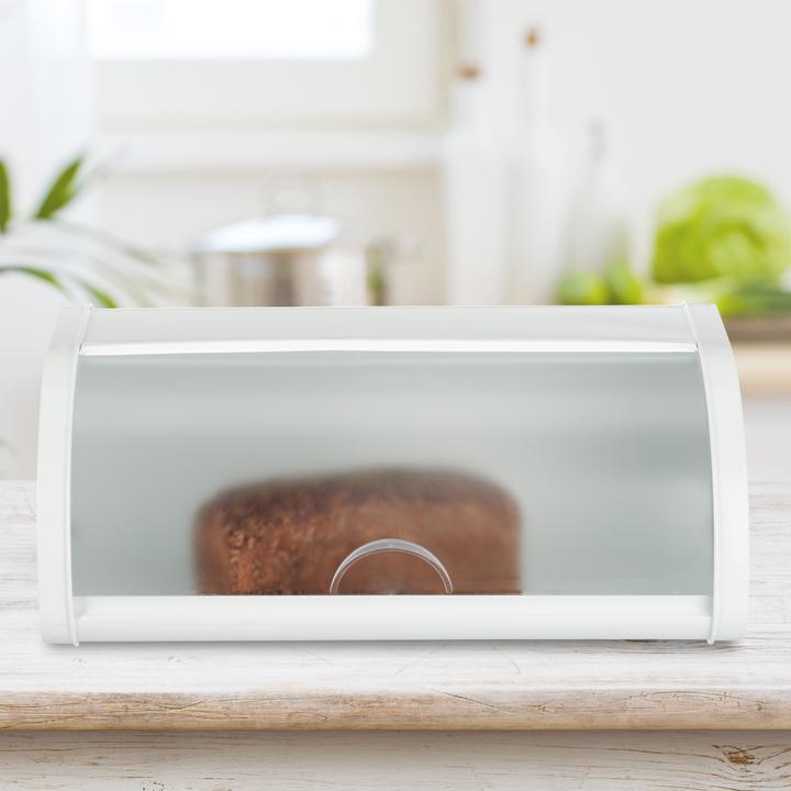 Actual product image Relaxdays Bread Bin, Rolling Lid