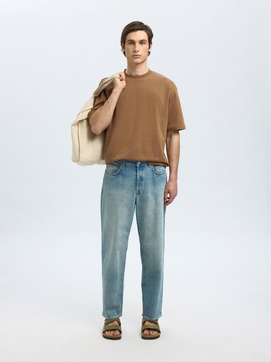 Actual product image Selected Homme Slhlooseoscar Ss O-Neck Tee Noos (XL)