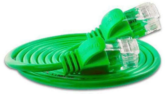 Produktbild Wirewin Slim Patchkabel: UTP, 2m, grün (U/UTP, CAT6, 2 m)