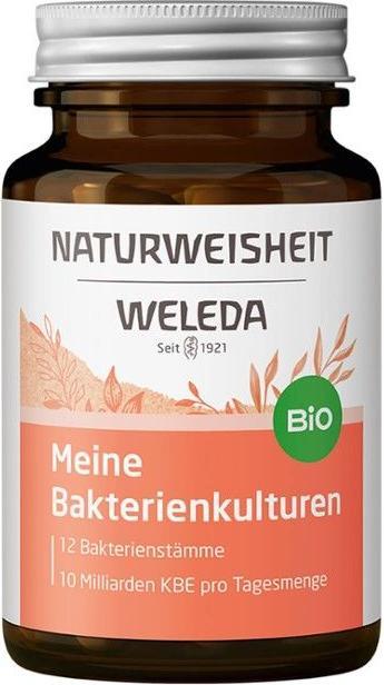 Actual product image Weleda Natural Wisdom Caps My Bacterial Cultures jar 40 pcs (40 Piece, Capsules, 122 g)