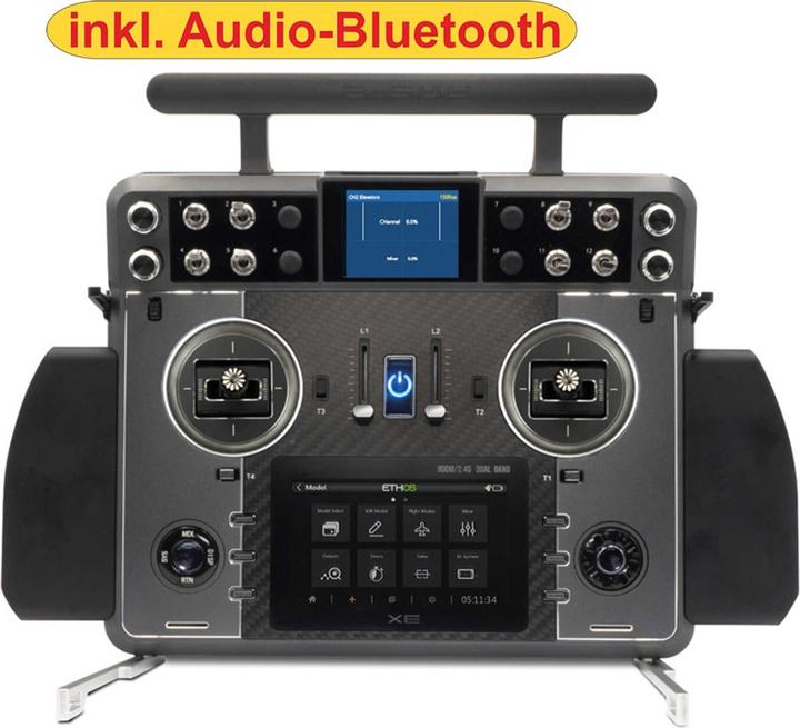 Image du produit FrSky TANDEM XE EU/LBT Senderset 2,4Ghz Akku, Alu-Koffer + Audio-Bluetooth