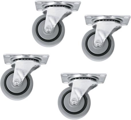 Produktbild Middle Atlantic Gummierte Rollen für Racks, 5WR