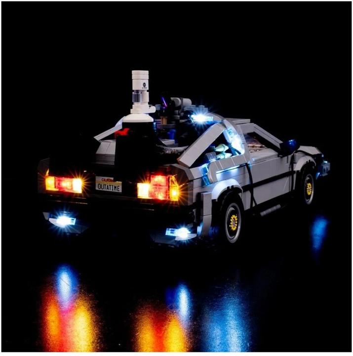 Produktbild Light my bricks LED Licht Set für LEGO Die Zeitmaschine aus Zurück in die Zukunft