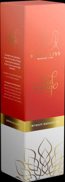 Actual product image Bodygliss Massage Collection Silky Soft Oil Red Orange 150 ml (150 ml)