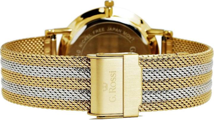 Actual product image Gino Rossi G. ROSSI - 10401B3-3D2 (zg836c) + BOX (Analogue wristwatch, 42 mm)