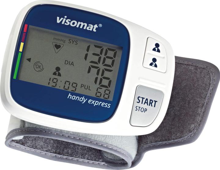 Actual product image Visomat handy express blood pressure monitor (Blood pressure monitor wrist)