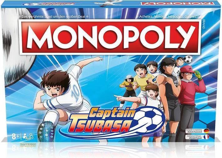Actual product image Hasbro Monopoly Captain Tsubasa (d/f) (German, French)