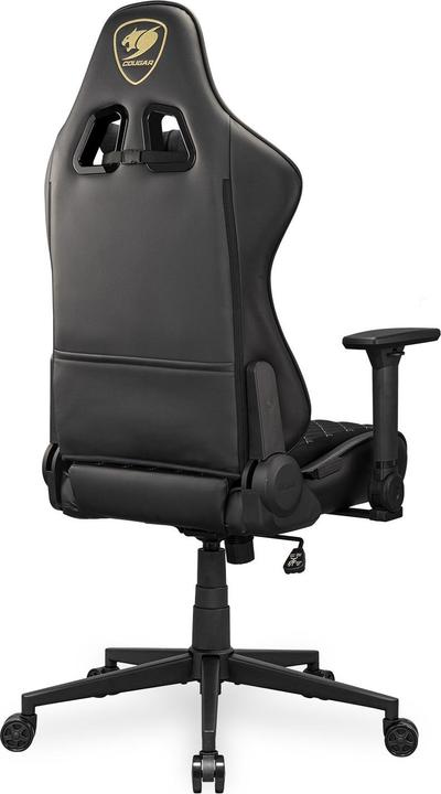 Immagine prodotto Cougar Sedia da gioco Armor One V2 Gold F, PVC/tessuto, nero