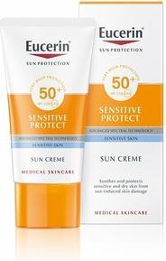 Image du produit Eucerin Soin solaire haute protection Sensitiv e Protect SPF 50+ 50 ml (Crème solaire, SPF 50+, 50 ml)