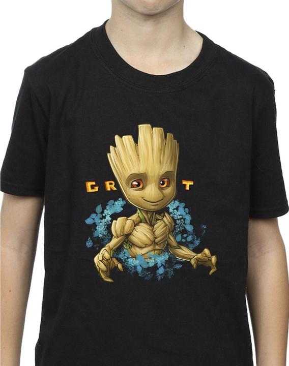 Immagine prodotto Guardians of the Galaxy Groot Flowers Maglietta Ragazzi (116)