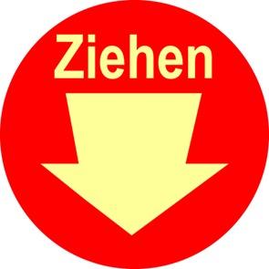 Actual product image Werkstarck Photoluminescent door markings