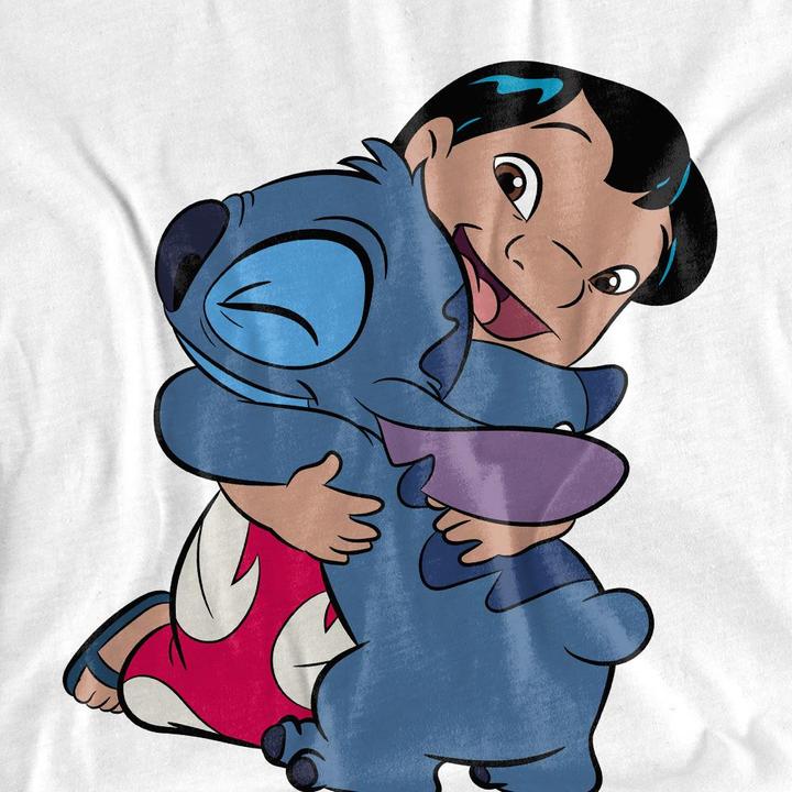 Immagine prodotto Lilo & Stitch 90s Maglietta Abbraccio Adulto Unisex (M)