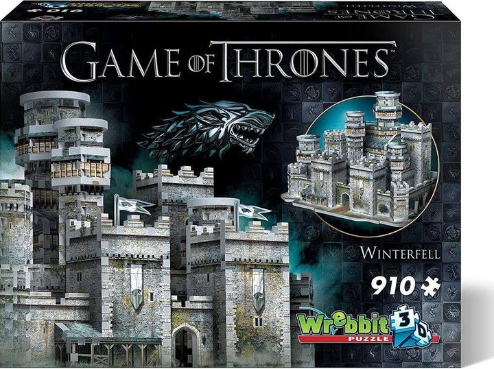 Produktbild Wrebbit 3D Game of Thrones: Winterfell (910 Teile)