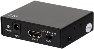 Produktbild C2G HDMI-Audio-Extractor mit TOSLINK, SPDIF und