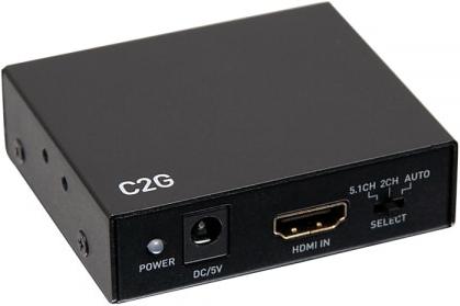 Produktbild C2G HDMI-Audio-Extractor mit TOSLINK, SPDIF und