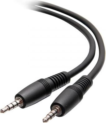 Produktbild C2G TRRS OMTP Headset-Kabel mit 4 Positionen, Stecker/Stecker (0.90 m)