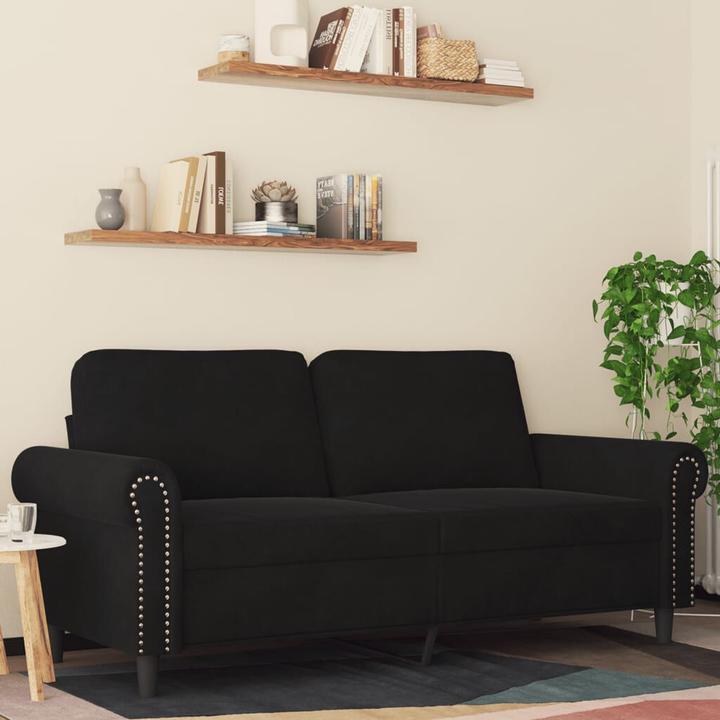 Actual product image VidaXL 2-seater sofa 140 cm velvet (2 person sofa)