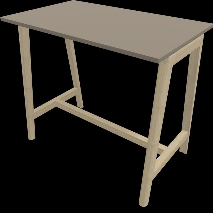 Gris cubanite, Frêne naturel teinté gris clair