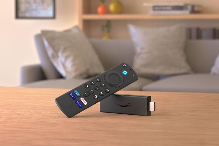 Image du produit Amazon Fire TV Stick (2021) incl. télécommande vocale Alex (8 Go, Fire OS)